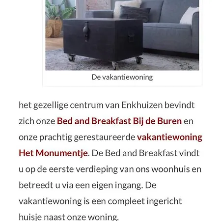 בית נופש Het Monumentje אנקהאוזן